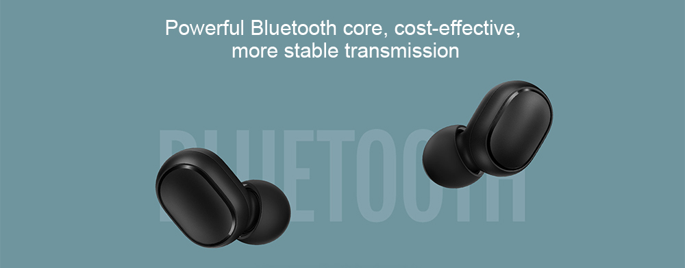 Original Xiaomi Redmi AirDots Bluetooth Wireless Headset - Black