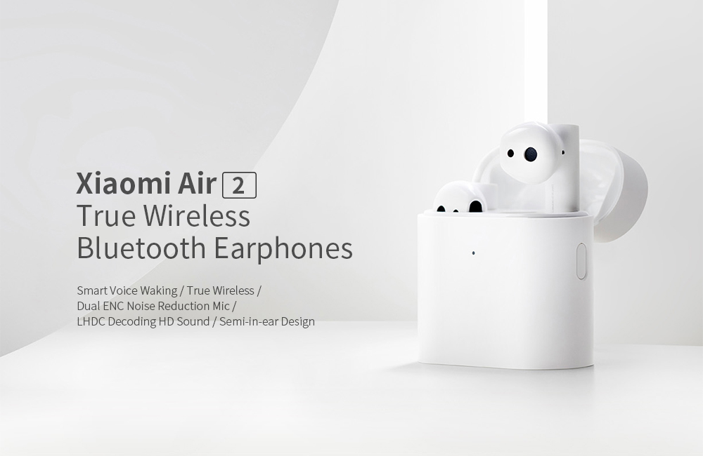 Xiaomi Mi Airdots Pro 2 (Air2 TWS) Bluetooth 5.0 Binaural Earphones True Wireless Earbuds - White