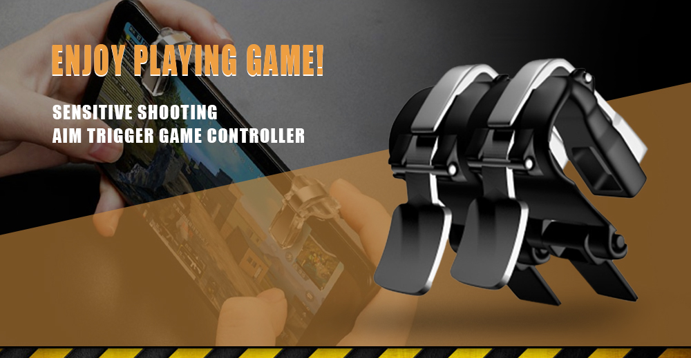 Sensitive Shooting Aim Trigger Game Controller 2pcs